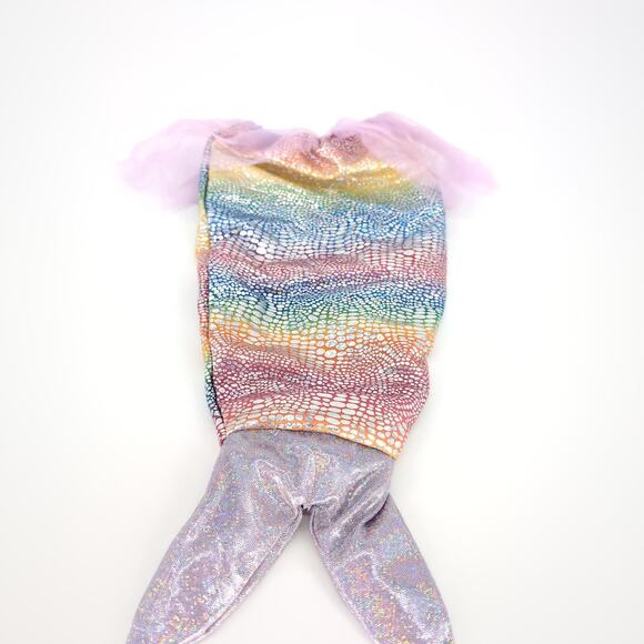 Unbranded Lilac, Blue, Green, Yellow, Red Silver Mermaid Tail for 18" Dolls -GUC - Picture 12 of 12